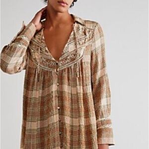 Baddie Plaid Mini Dress